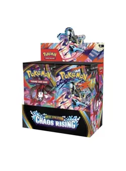 Pokemon Chaos Rising Booster Box New Sealed PRESALE - Image 1