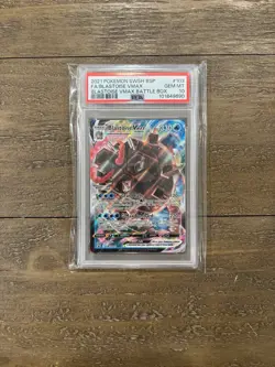 Blastoise Vmax Battle Box Full Art Pokemon SWSH Black Star Promo #103 PSA 10 - Image 1