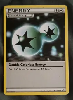 Double Colorless Energy 113/113 Uncommon Normal Legendary Treasures LP Pokemon - Image 1
