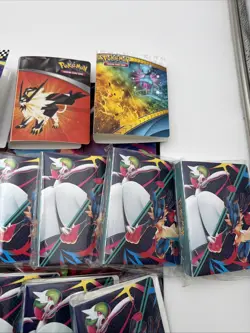 Lot Of 27 Pokemon Portfolio Binders 9 New The Rest Used Leather Charizard - Image 5