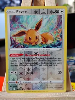 Eevee 119/189 Astral Radiance Reverse Holo NM Pokemon Tcg - Image 1