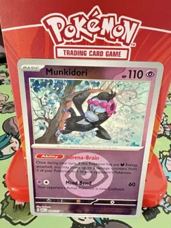 Pokemon Munkidori 099/217 Ascended Heroes Energy Symbol Reverse Holo NM - Image 1