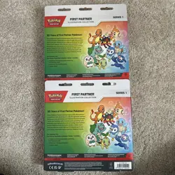 2x Pokemon First Partner Illustration Collection Series 1 Sealed FREE P&P ✅📦 - Image 2