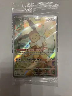 Eevee 173 Black Star Promo Pokemon Prismatic Evolutions Factory Sealed - Image 1
