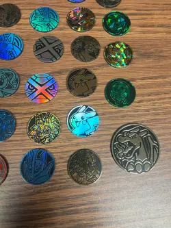 Lot of 62 Pokemon TCG Plastic Coin Coins Pokemon - Pikachu Charizard & More - Image 2
