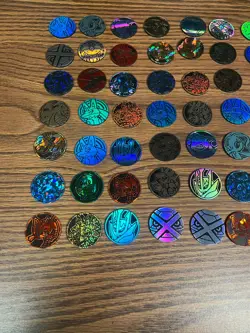Lot of 62 Pokemon TCG Plastic Coin Coins Pokemon - Pikachu Charizard & More - Image 5