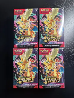 Pokemon TCG: Ascended Heroes Booster Bundles (x4) - Image 1