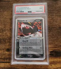 Pokemon - Sharpedo ex - Deoxys - 104/107 PSA 9 - Image 1