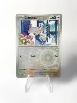 Pokemon TCG Glameow - 116/142 - Reverse Holo - Stellar Crown - Image 1