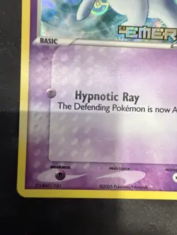 Pokemon TCG Ralts #61/106 Emerald Reverse Holo Stamp - Image 5