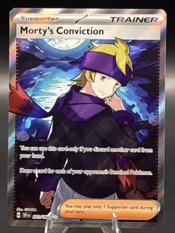 Pokemon TCG - Mortys Conviction - 201/162 - Temporal Forces - Ultra Rare - Image 1