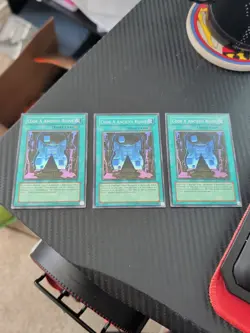 3x Code A Ancient Ruins Yu-Gi-Oh CRMS-EN088 Super Rare Near Mint - Image 1