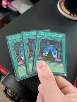 3x Code A Ancient Ruins Yu-Gi-Oh CRMS-EN088 Super Rare Near Mint - Image 5