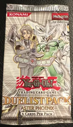 Yugioh Duelist Pack Aster Phoenix 1st Edition Factory Sealed 39 Packs. RARE!!! - Image 1