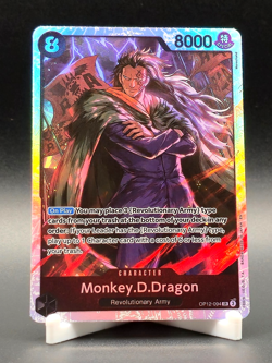 Monkey.D.Dragon Super Rare OP12-094 Legacy of the Master One Piece English - Image 1