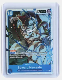 Edward.Newgate One Piece Carrying On His Will #OP13-042 Secret Rare - Image 1