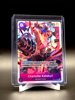 Charlotte Katakuri SR OP11-067 A Fist of Divine Speed One Piece TCG NM+ English - Image 1