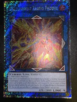 Yugioh! Salamangreat Raging Phoenix - RA04-EN083 - Platinum Secret Rare - 1st Ed - Image 1