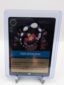 Disney Lorcana TCG - Four Dozen Eggs - Fabled 164/204 - Foil Uncommon - Image 1