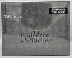 The Eminence in Shadow Sealed Trial Deck Display - Weiss Schwarz - Ships 04/24 - Image 1