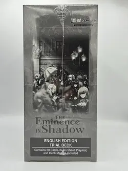 The Eminence in Shadow Sealed Trial Deck Display - Weiss Schwarz - Ships 04/24 - Image 3