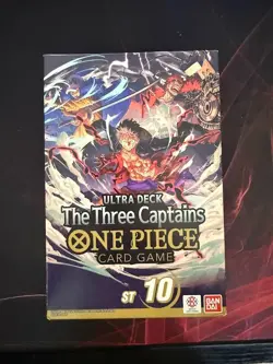ONE PIECE CARD GAME: The Three Captains Ultra Deck ST-10 🔥|| SEALED - Image 1
