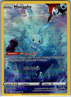 Manaphy GG06/GG70 Crown Zenith: Galarian Gallery - Pokemon Card - NM - Image 1