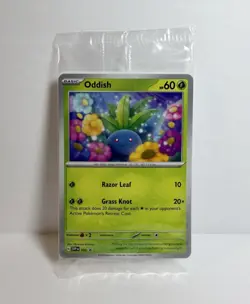 Oddish SVP 102 Promo Path To The Peak Pokemon Card Sealed NM/MINT Scarlet&Violet - Image 1