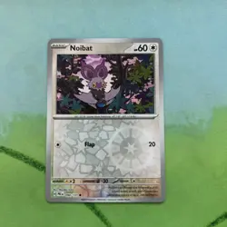 Noibat 090/131 Reverse Holo Pokemon Card Prismatic Evolutions NM - Image 1