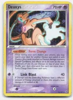 Deoxys (Normal Forme) Deoxys #16/107 Pokemon Card TCG MP - Image 1