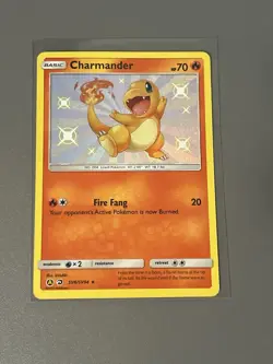 Charmander SV6/SV94 -Hidden Fates Pokemon Card - NM - Image 1