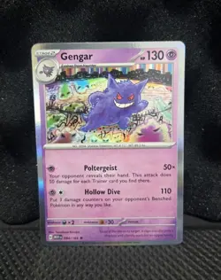 GENGAR 094/165 Reverse Holo 151 And Regular Holo (2) Cards Pokemon 🔥 - Image 2