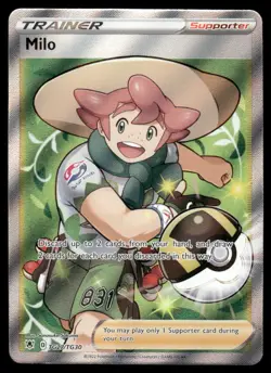 Pokemon Cards Milo TG27/TG30 Astral Radiance Trainer Gallery Ultra Rare NM - Image 1