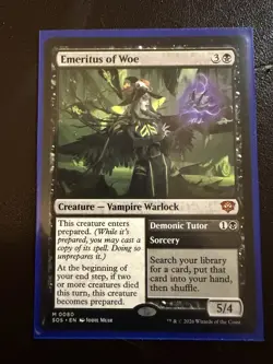 Emeritus of Woe - MTG Secrets of Strixhaven M/NM, English - Image 1