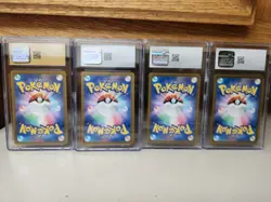 Pokemon 4 Card CGC Graded Lot Japanese - Image 2