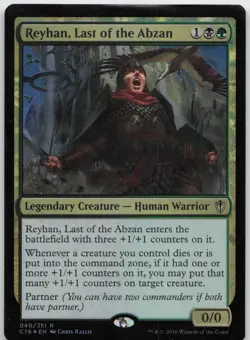 MTG Foil - Reyhan, Last of the Abzan - 40 / LP / English - Image 1