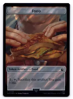 Fish / Food Surge Foil Doctor Who Token 0042/0059 MTG Foil - Image 1