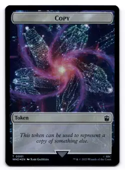 Copy / Treasure Foil Token NM Doctor Who 0001/0029 MTG Foil - Image 1
