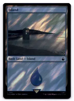 Island NM Doctor Who Surge Foil 1158 MTG Foil - Image 1