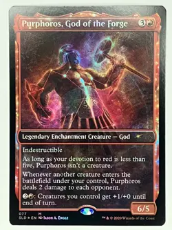 Purphoros, God of the Forge NM Secret Lair Drop 077 MTG Magic The Gathering Foil - Image 1