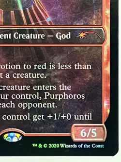 Purphoros, God of the Forge NM Secret Lair Drop 077 MTG Magic The Gathering Foil - Image 5
