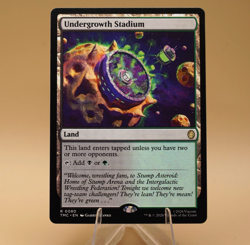 Undergrowth Stadium | 80 | Reg | Rare | TMNT-Commander | MTG - Image 1