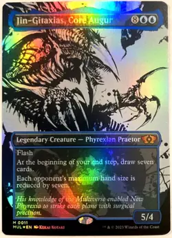 MTG Jin-Gitaxias, Core Augur *FOIL* Multiverse Legends MOM 0011 NM - Image 1