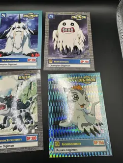 1999-2000 Vintage Digimon Card Lot 6 Cards - Image 3