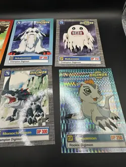 1999-2000 Vintage Digimon Card Lot 6 Cards - Image 4
