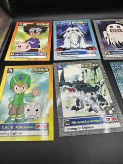 1999-2000 Vintage Digimon Card Lot 6 Cards - Image 5
