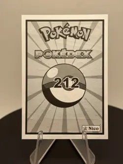 Pokemon Scizor Set of 5 - Scizor #212 Peru/NON-TCG Sticker Set - Image 3