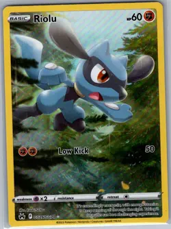 Riolu GG26/GG70 Crown Zenith: Galarian Gallery - Pokemon Card - NM - Image 1