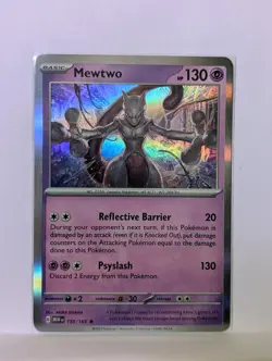 NM/M - Mewtwo 150/165 - Holo - 151 - Pokemon Card TCG #4 - Image 1