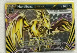 Mandibuzz BREAK ULTRA RARE XY182 Pokemon NM HOLO - Image 1